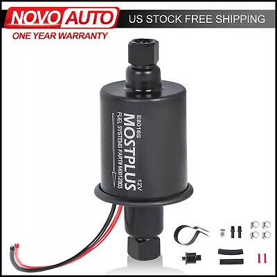 Universal 12V Electric Fuel Pump 2.5-4.5 PSI Gas Diesel Marine Carbureted E8016S • $17.87