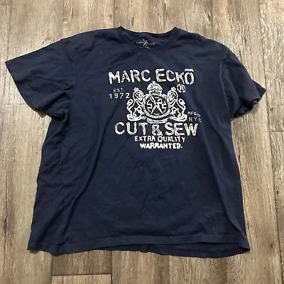 Marc Ecko Dark Blue T-Shirt Men’s Size XXL • $9.99