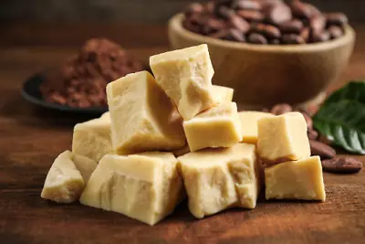 Cocoa Butter ORGANIC Unrefined Cacao Pure Natural Raw Food Grade Body 25g - 1kg • £5.50