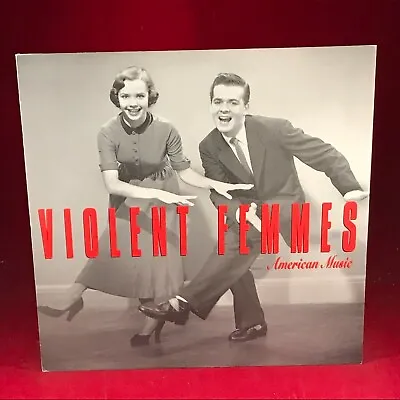 VIOLENT FEMMES American Music 1991 UK 3-track 12  Vinyl Single Slash LASHX  • $22.95