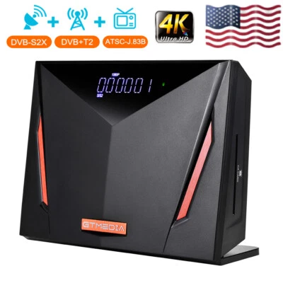 $66.99 • Buy  4K UHD FTA Digital Satellite Receiver H.265 TV Sat Decoder DVB-S2/ISDB-T/ATSC-C