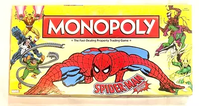 Marvel Spider-Man Monopoly Game USAopoly Collectors Edition Complete 2012 • $25