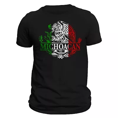 Michoacan Mexico Eagle Emblem T-Shirt • $19.99