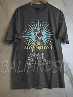 Deftones Unisex T-shirt Deftones Merch Deftones- Adrenaline Cat Poster Gift • $74.43