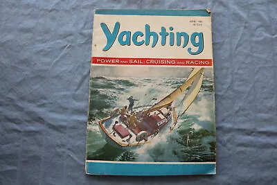 1963 June Yachting Magazine - Cruising And Racing Cover - E 9455 • $30