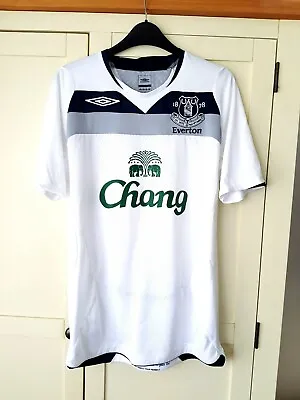 £16.99 • Buy Everton Away Shirt 2008. Small Adults. Original Umbro. White Football Top Only S
