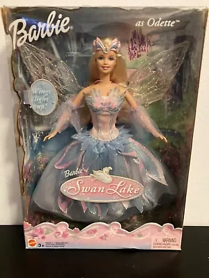 Barbie As Odette In Swan Lake Doll With Light Up Wings 2003 Mattel NRFB • $220