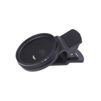 37mm ND2-ND400 Cellphone Mobile Camera ND Lens Filter Neutral Density With Clip • $15.59