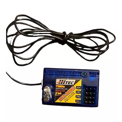 Hitec HFS-04MG 4 Ch FM Single Conversion Long Range Mini Receiver Neg Shift • $13.67