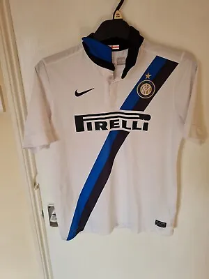 Inter Milan Nike 2011/2012 Away Football Shirt Teens Age 13-15  • £32.99