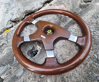 Rare Vintage MOMO Astra Wood Steering Wheel Benz BMW VW  Toyota Honda Mazda • $320