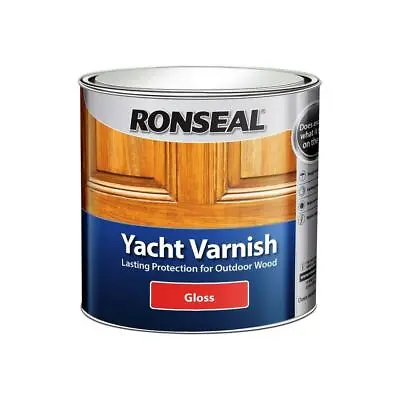 £38.32 • Buy Ronseal Yacht Varnish - Gloss - 1L