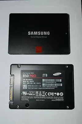 $80 • Buy Samsung 850PRO SSD 2TB 1TB 512GB 256GB V-NAND 2.5  SATA III Solid State Drive 