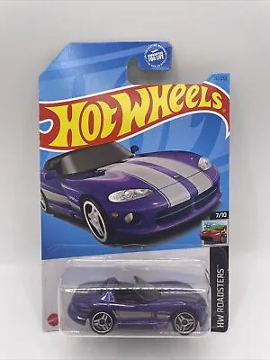 Hot Wheels 2023 Dodge Viper RT/10 Purple #131 HW Roadsters • $7.50