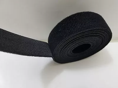 VELCRO® Brand Reusable ONE-WRAP® Strap 1.5 X 5ft  Black Dbl Sided Hook & Loop  • $9.20