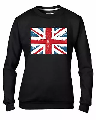 Union Jack British Flag Women's Sweatshirt Jumper • £23.95