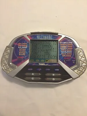 £6.01 • Buy 2000 Tiger Who Wants To Be A Millionaire Handheld Electronic Game