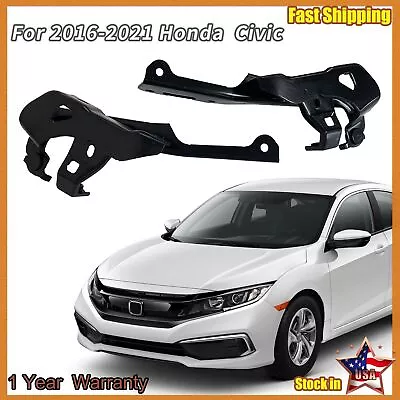 For 16-21 Honda Civic 2PCS   Hood Hinges Driver & Passenger Side Right Left Set • $15.37