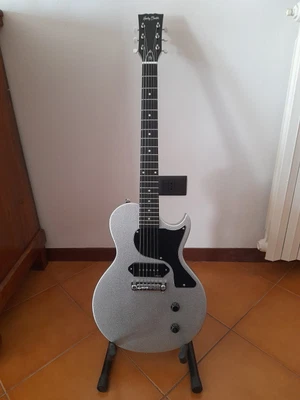 £175.16 • Buy Harley Benton SC Junior Silver Sparkle Electric Guitar