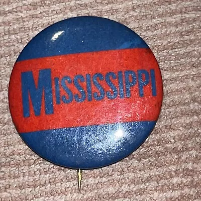 Ole Miss Rebels Vintage 1940s Button College Mississippi University NCAA • $12.50