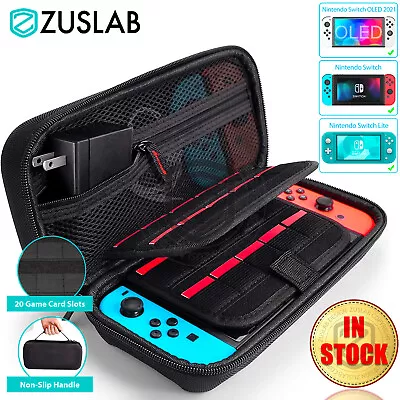 For Nintendo Switch Oled Lite Carry Case Bag Protable Storage Shockproof Cover • $15.95