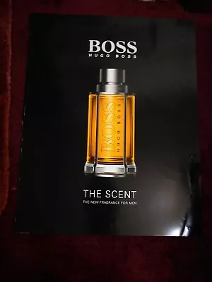 Hugo Boss Colonge  Advertisement Ad Poster Board  22  X 28  New • $9.99