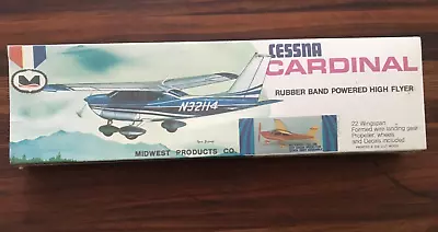 $48 • Buy Midwest Scarce Model Airplane Kit Mint NIB  CESSNA CARDINAL  Factory Sealed New