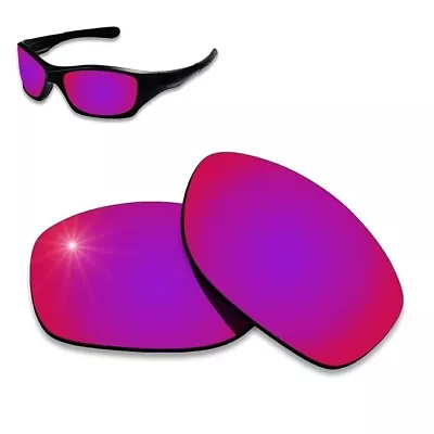 AHABAC Lense Replacement Oakley Pit Bull Polarized Water Repellent Violet Red • $10