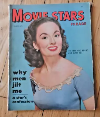 Movie Stars Parade Magazine March 1953 Actress Ann Blyth • $11.99