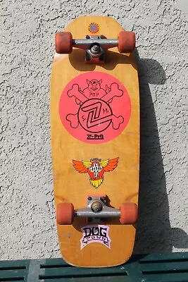 $3500 • Buy Z-Flex Z-Pig Wes Humpston BDS POP Bones Dogtown Zephyr 70's SKATEBOARD Complete
