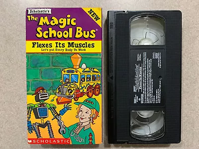 The Magic School Bus Flexes Its Muscles (VHS 1997) Scholastic Kid Vision • $4.99