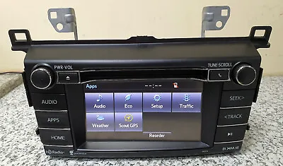 $250 • Buy Toyota Rav4 13-18 Touch Screen Display Cd Player 86140-42460 Oem ID 100574 Used