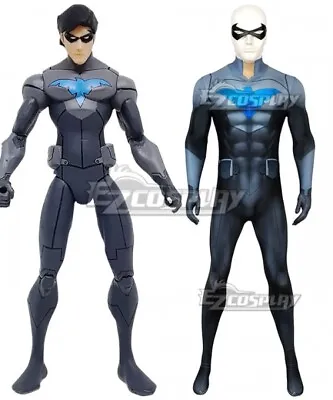 $37.90 • Buy DC Son Of Batman Nightwing Zentai Jumpsuit Cosplay Costume