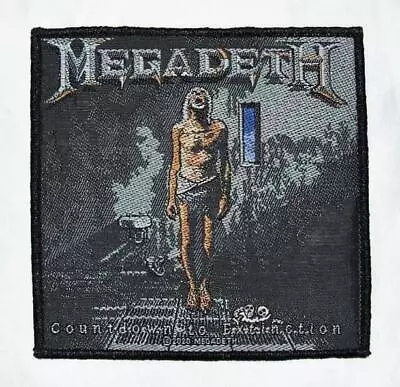 Megadeth Countdown To Extinction Sew On Patch Heavy Metal • $6.26