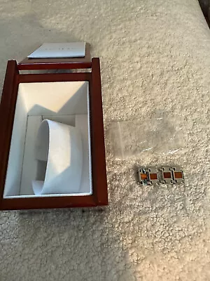 Na Hoku 3.5  Link Bracelet Koa Wood Stainless Steel W/ Box Only What Is Seen -CL • $75