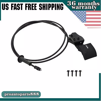 $17.19 • Buy Hood Latch Release Cable W/ Handle For 06-10 Commander 05-10 Jeep Grand Cherokee