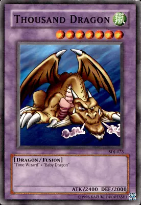 Thousand Dragon SDJ-023 Common Unlimited MP YuGiOh • £1.99