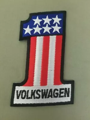 Volkswagen #1 Embroidered Patch. • $4