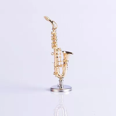 Miniature Instrument  Copper Alto Saxophone Music Miniature Replica 3.3  • $22.99