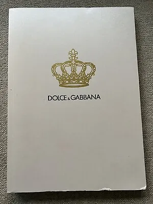 Dolce & Gabbana Mens Collection Summer 2016 Fashion Look Book Catalog  • $19.99