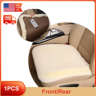 Simulation Sheepskin Car Seat Cover Front Cushion Mat Imitate Wool For Mercedes • $16.99