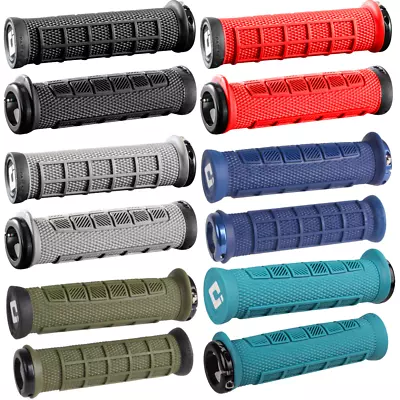 ODI Elite Pro Lock On Grips MTB Mountain Bike Handlebar Grip Enduro DH Race New • £23.99