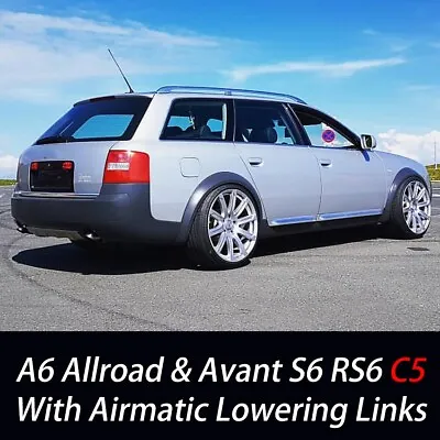 For 99-2005 Audi A6 C5 4B Allroad S6 RS6 Avant Air Suspension Lowering Kit Links • $129.99