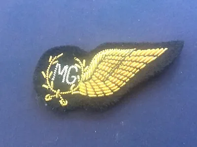 £9.99 • Buy Made Up WW2 Embroidered British Flying Badge RAF WING Patch Brevet MG Insignia  