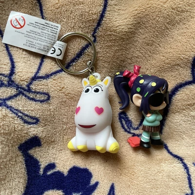 £6.99 • Buy L) Disney Vanellope Ralph And Buttercup Keyring Toy Story Bundle Figures