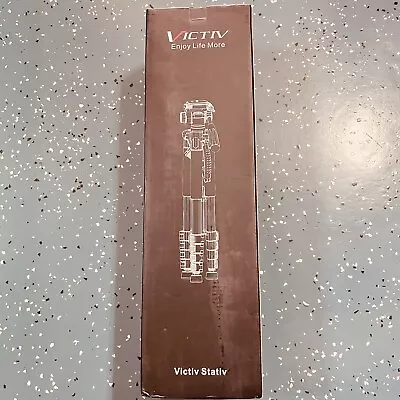 $50.80 • Buy VICTIV 74” Camera Tripod For IPhone Canon Nikon Lightweight Travel Tripod