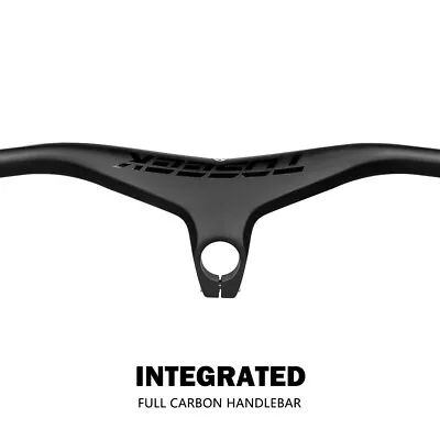 MTB Handlebars Stem Carbon Integrated Handlebar For Mountain Bike Bicycle Parts • $122.90