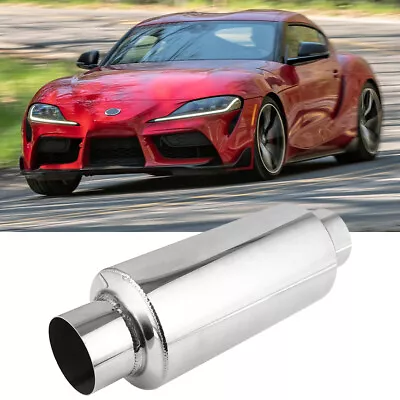 2.5  In/Outlet 12  Exhaust Resonator Muffler For Toyota GR Supra Coupe 2.0L 3.0L • $55.08