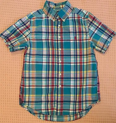 Polo Ralph Lauren Kids Short Sleeve Shirt Size 8 • $9.99