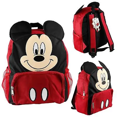 Disney Mickey Mouse Kids Toddler Backpack School Book Bag Boys 12  Children Gift • $24.99